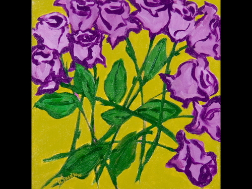 Painting-Impressionism-Roses I