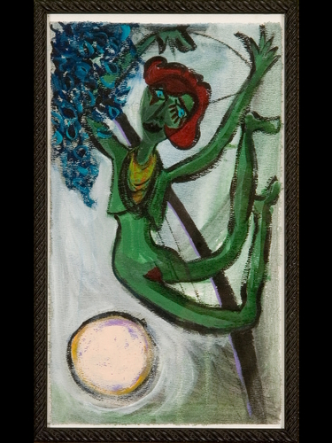 Painting-Figurative-Moon In The Tropics