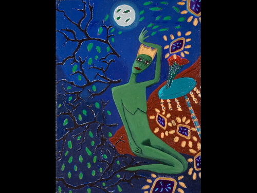 Painting-Figurative-Tree Nymph