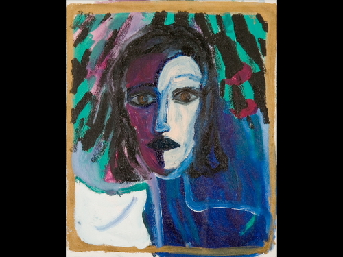 Painting-Figurative-New Home, New State