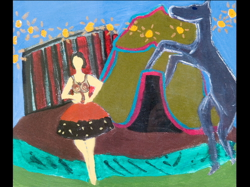Painting-Figurative-Circus Life