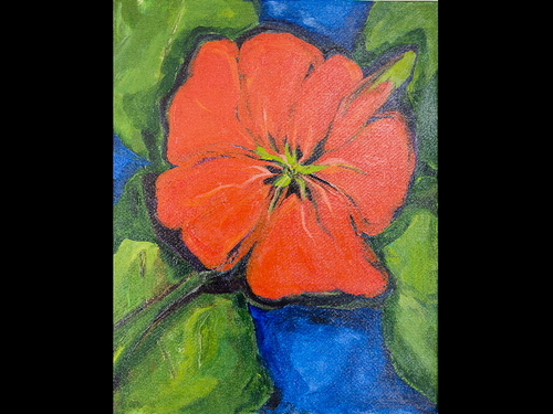 Painting-Floral-Looking In