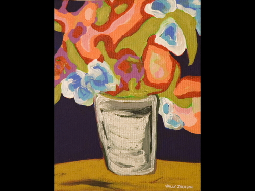 Painting-Floral-Bright Eye