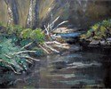 Painting--Acrylic-ImpressionismComstock Creek