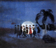 Mixed Media--On Paper-RepresentationalMoonlight Madness