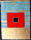 Mixed Media--Non-representationalGold Over Water