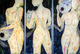 Mixed Media--RepresentationalTryptic Three Graces