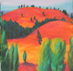 Painting--Oil-WesternMailbox Hill 2