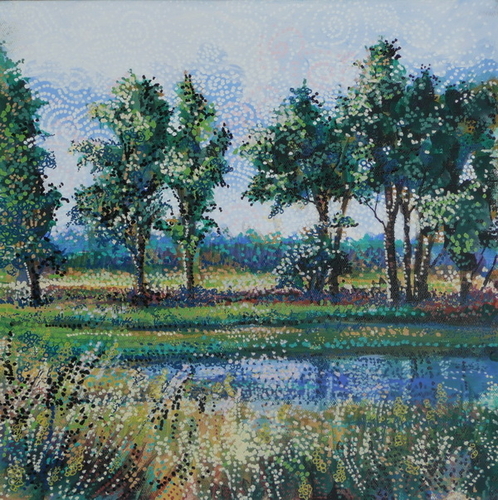 Painting-Acrylic-Spring at Squaw Creek