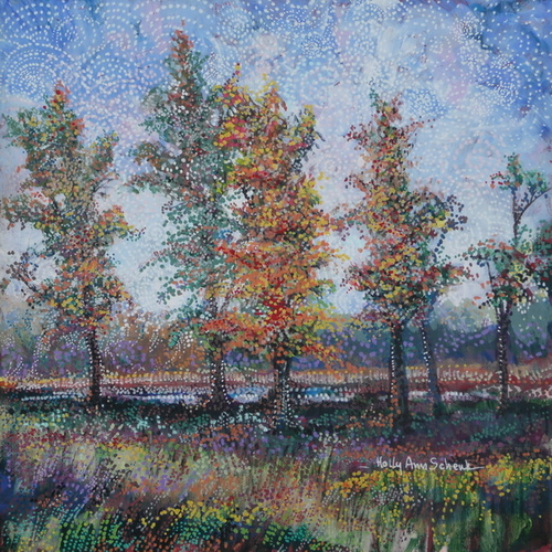 Painting-Acrylic-Fall at Squaw Creek