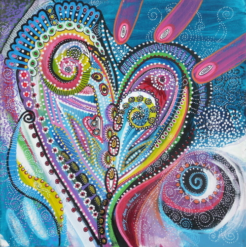 Painting-Acrylic-My Deepest Secrets