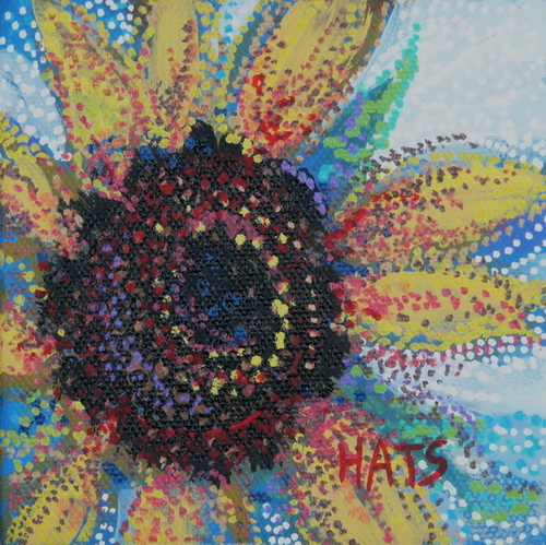 Painting-Acrylic-Sunflower
