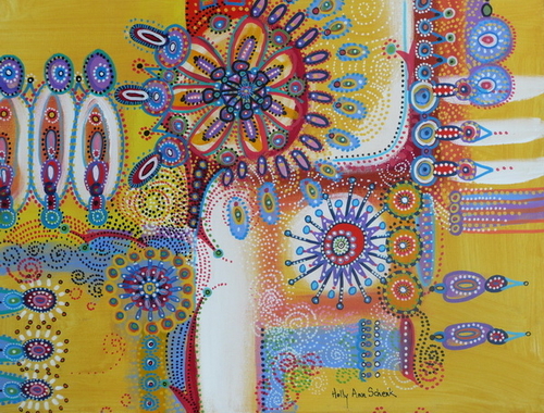Painting-Acrylic-Time to Party