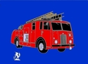 Dennis Fire Vehicle (Pin)