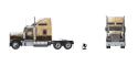 Kenworth W900L 2-Views #1