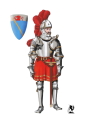 Pierre Terrail, Knight of Bayard (1524)