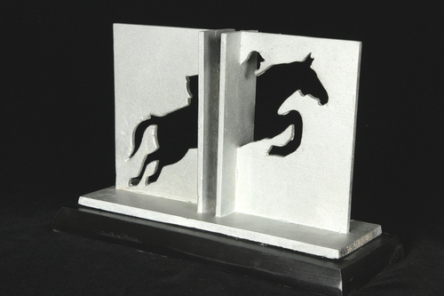 Sculpture-Bronze-A Jump Too Far