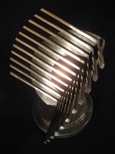 Sculpture-Bronze-Setting Sun