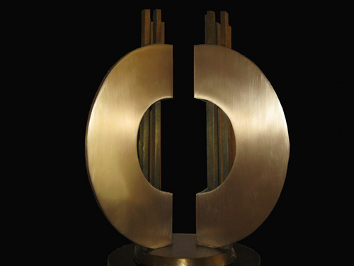 Sculpture-Bronze-Confrontation