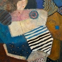Painting--Acrylic-AbstractMy Sister's New Dress