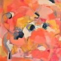 Painting--Oil-Abstractpalyground at noon