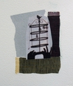 Mixed Media--On Paper-Non-representationalBird Cage