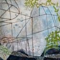 Painting--Acrylic-AbstractConstruction by the Sea