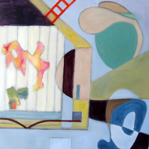 Painting-Abstract-tranpoline