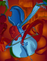 Digital Art--Fine ArtCello From Hell