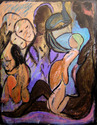 Painting--Acrylic-FigurativeSacred Infusion