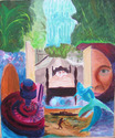 Painting--Acrylic-SymbolismOrganic-Inorganic