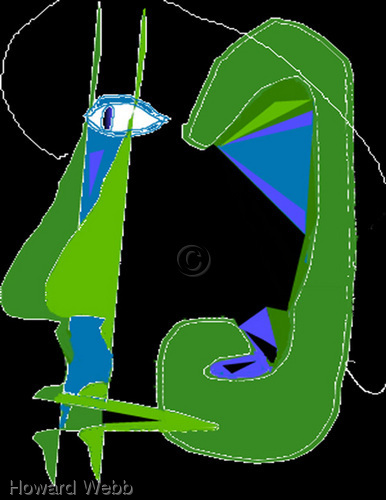 Digital Art-Fine Art-HatNose&Ear