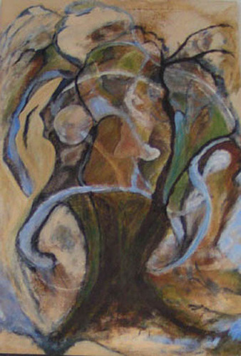 Painting-Figurative-Forest Frolic