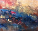 Painting--Oil-AbstractGolden Under