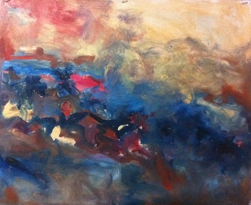Painting-Abstract-Golden Under