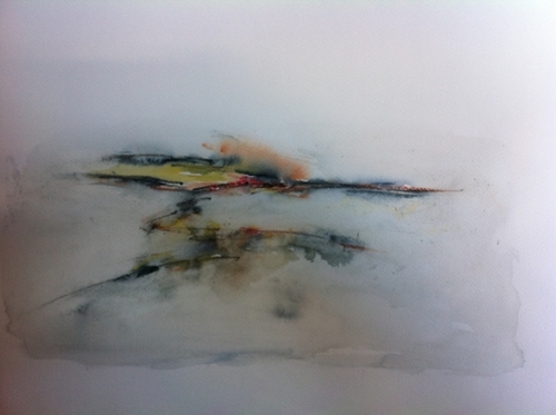 Painting-Landscape-In the Fields