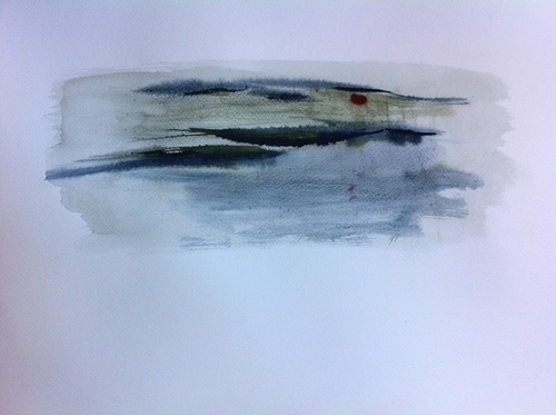 Painting-Abstract-On the Horizon