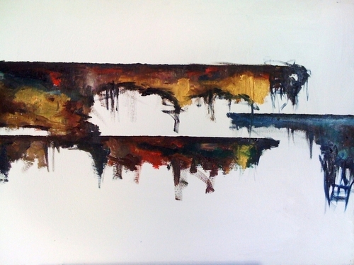 Painting-Golden Bridges