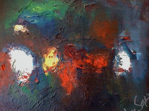 Painting-Abstract-Insight in Blue