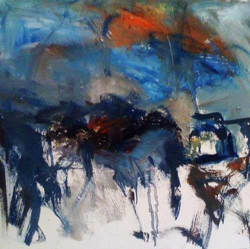 Painting-Blue Intermezzo #02