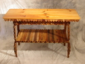 Heartpine Lathe Table 1