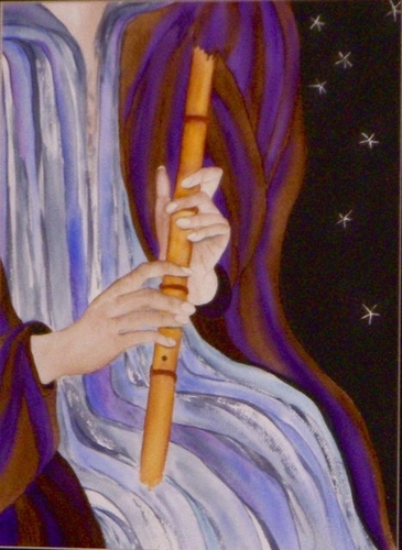 Painting-River Flute
