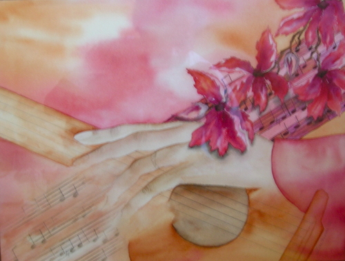 Painting-Abstract-Music Hands