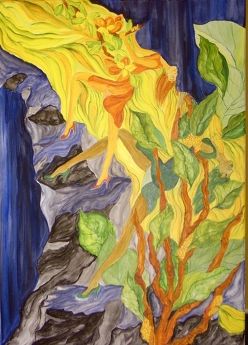 Painting-Allegorical-The Climb