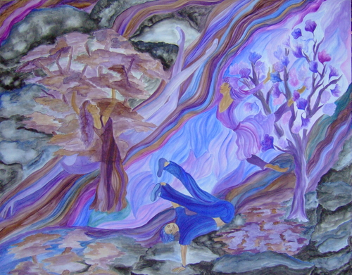 Painting-Conceptual-Nature Dance