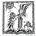 Drawing--Ink-FantasyGuardian Angel