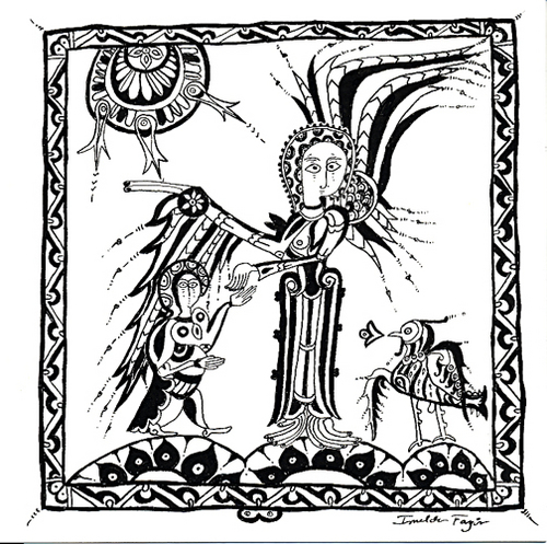 Drawing-Fantasy-Guardian Angel