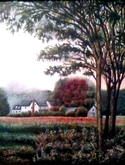 Ilene Rubin - Foggy Morning At Goat Hill Farm