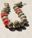 Jewelry--Glass-NecklacesCoral Reef I - Barri�re de Corail I