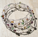 Jewelry--Noble Metals-NecklacesA Glimpse of Spring I - Un Soup�on de Printemps I